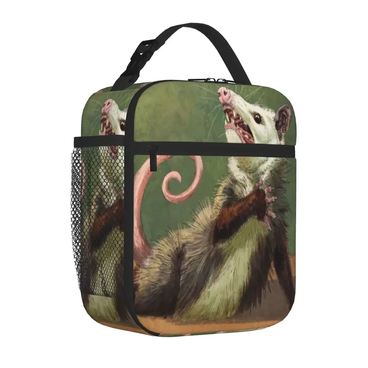Bestselling Amateur Opossum Actress Foldable Design Insulated Food Bag After School Snack Snack Bag