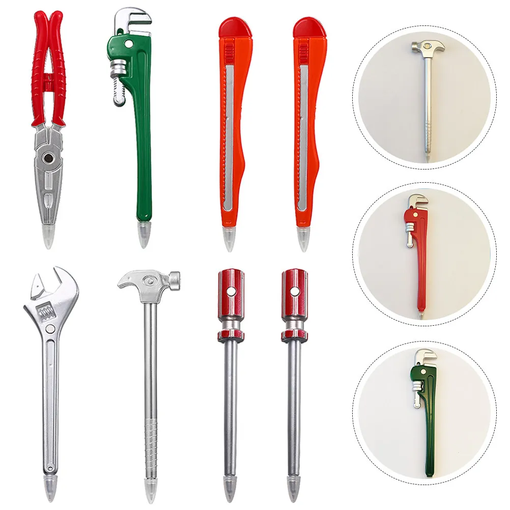 

8Pcs Ballpoint Pen Adorable Unique Writing Supply Fun Novelty Office School Gift Writing Pen Fun Ballpoint Pens