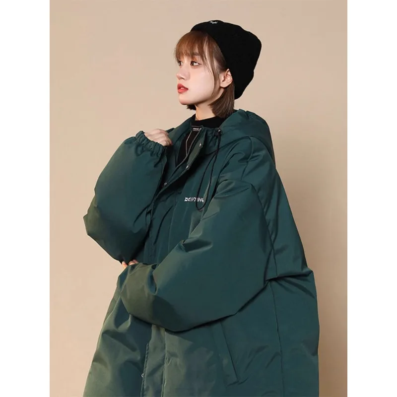 

Winter Down and Cotton Jacket, Loose and Slimming, This Year's Popular Lightweight Jacket for Students, Women's 2024 New Model