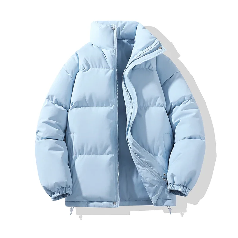 Autumn Winter Warm Padded Parka Jacket Men Women Casual Parkas Outerwear Mens Coats Clothing 12 Colors Puffer Jacket Men Women