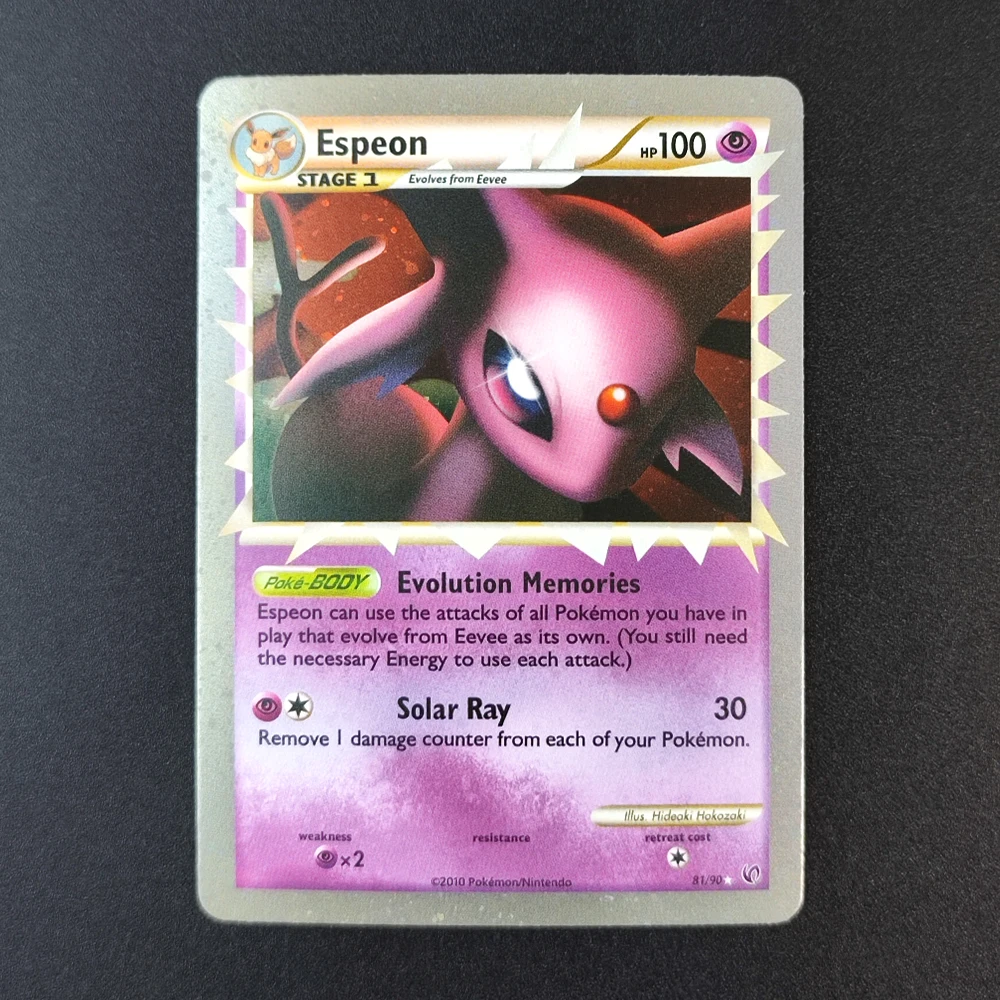 لعبة بطاقة مجموعة هواية إنجليزية انتصار Gengar Mew Prime Undaunted Umbreon Espeon Raichu Prime Hobby Collection #2