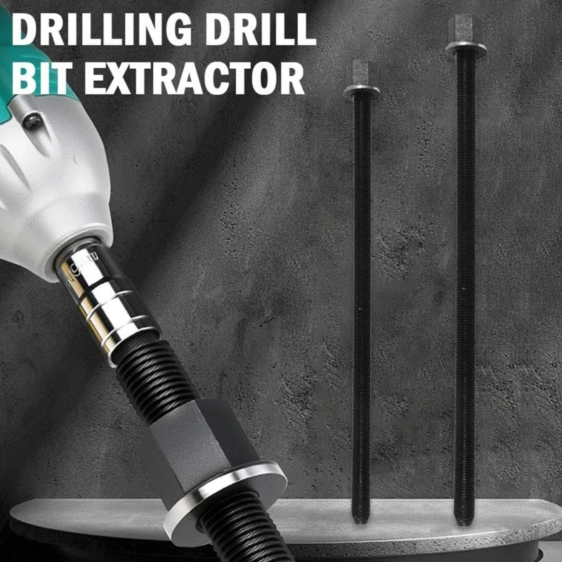 Professional Grade Bit Extractor Tool Quick Release for Stuck Drills 40cm