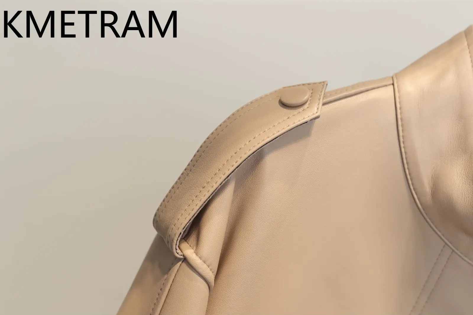 Giacca in vera pelle di pecora al 100% Donna Colletto alla coreana nero Giacche in vera pelle Donna Novità in capispalla Abiti autunnali 2025 Chaquetas