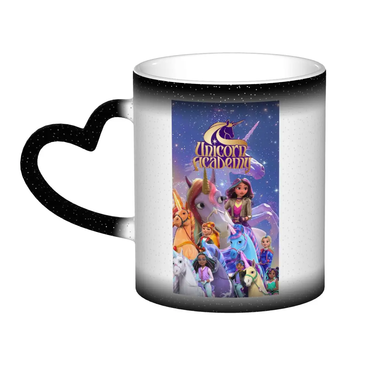 Unicorn Academy Mug Funny Ceramic Coffee Cups Tea Mugs Milk Cup Drinkware Gifts for Woman Man