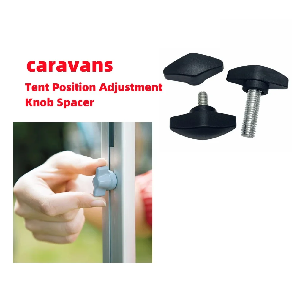 1PCS Caravans Upright Awning Legs Adapt Tightening Screw For Fiamma Awning Leg Rafters Knob And Washer F45 F65 F70 98655-452