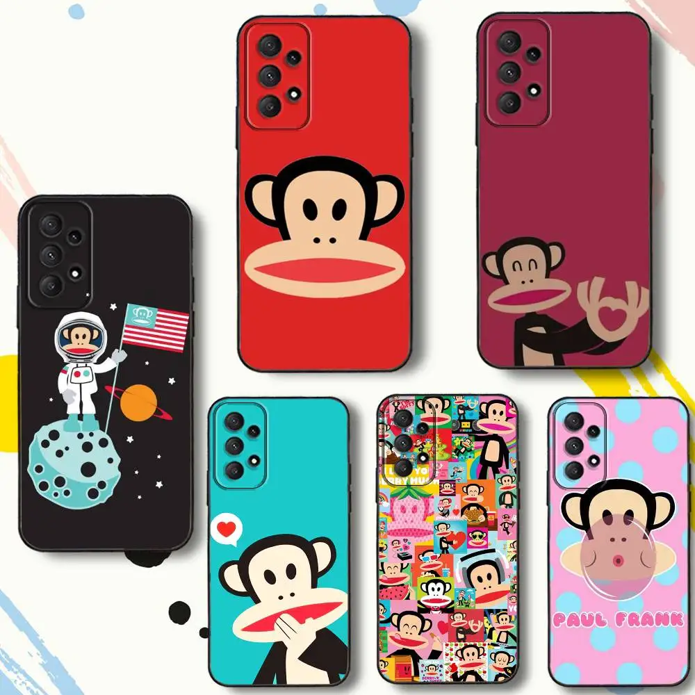 

Famous P-Paul F-FrankS Phone Case For Samsung Galaxy A 80,72,73,91,53,22,51,52,5G,Plus,J,Note Soft Black Cover