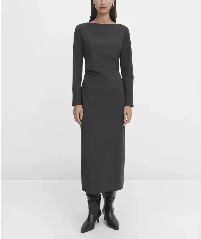 Tapete longo sve redondo ne dr md saia de camada base feminina 2024 novo sle commute fibra de poliéster h-ape longo dr