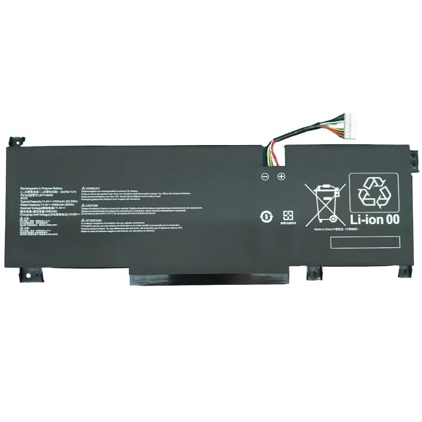 Imagem -03 - Bateria do Portátil para Msi Espada 15 A11ud A11ue Pulso Gl66 Gl76 Katana Gf66 11.4v 53.5wh Novo Bty-m492