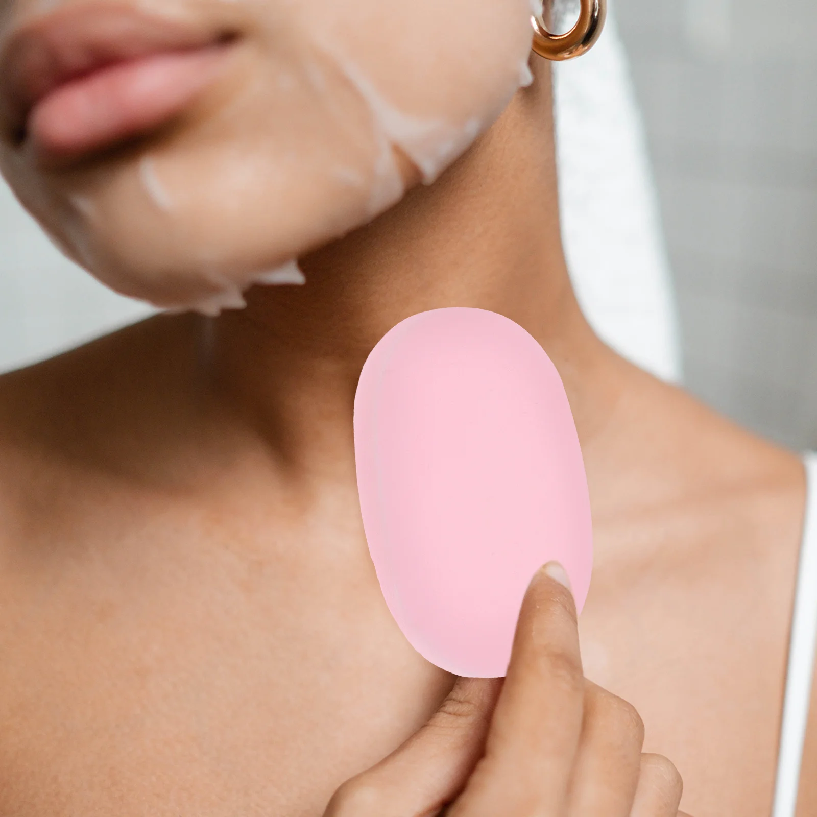 إسفنجة تنظيف الوجه الطبيعية الناعمة للوجه، أداة العناية بالبشرة، إسفنجة تنظيف، مستحضرات التجميل