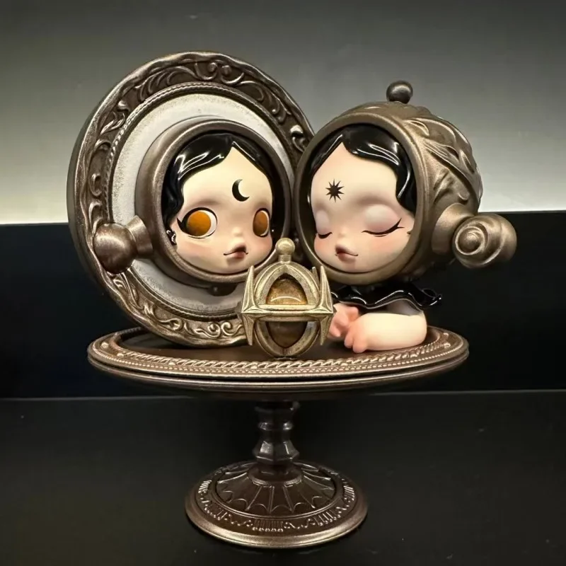 

POPMART SKULLPANDA Series LA PORTE Фигурка слепая коробка игрушки Kawaii аниме фигурка-сюрприз Mystery Box куклы подарок для девочек