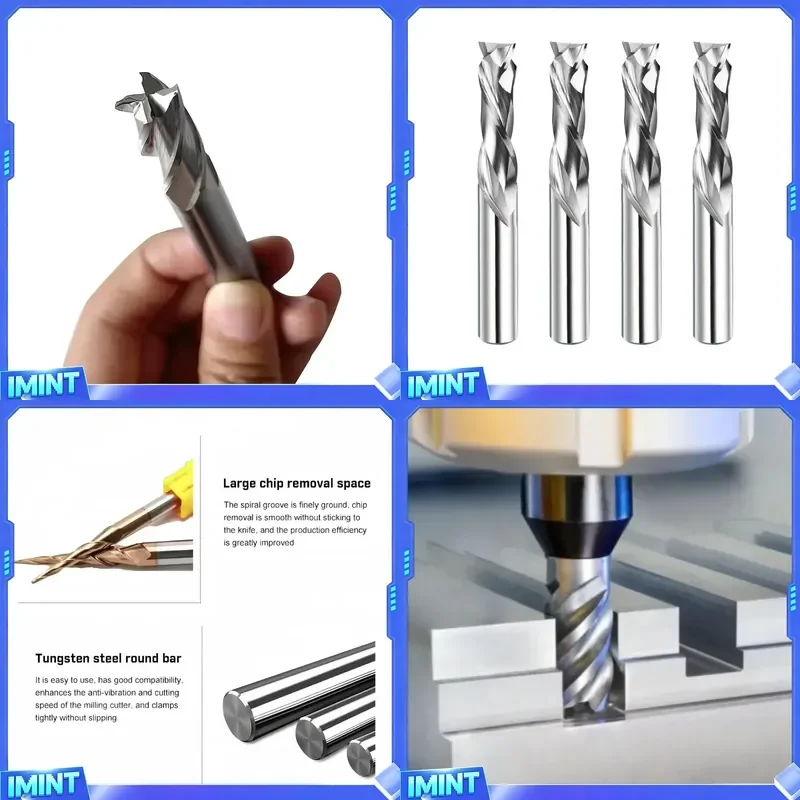 Woodworking Milling Cutter China Manufacturer Carbide Helical Spiral End Mill Router Bits for Wood Cutting CNC Carpentry