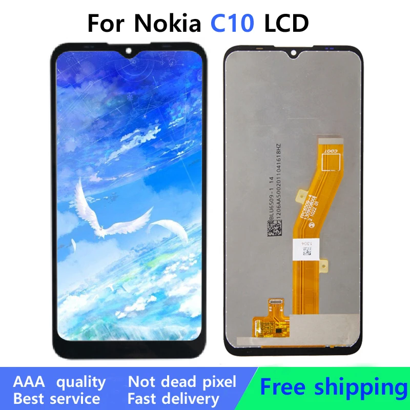 

6.52" Tested Original For Nokia C10 C20 TA-1342 TA-1339 TA-1348 LCD Display Touch Screen Digitizer Assembly Replacement Parts