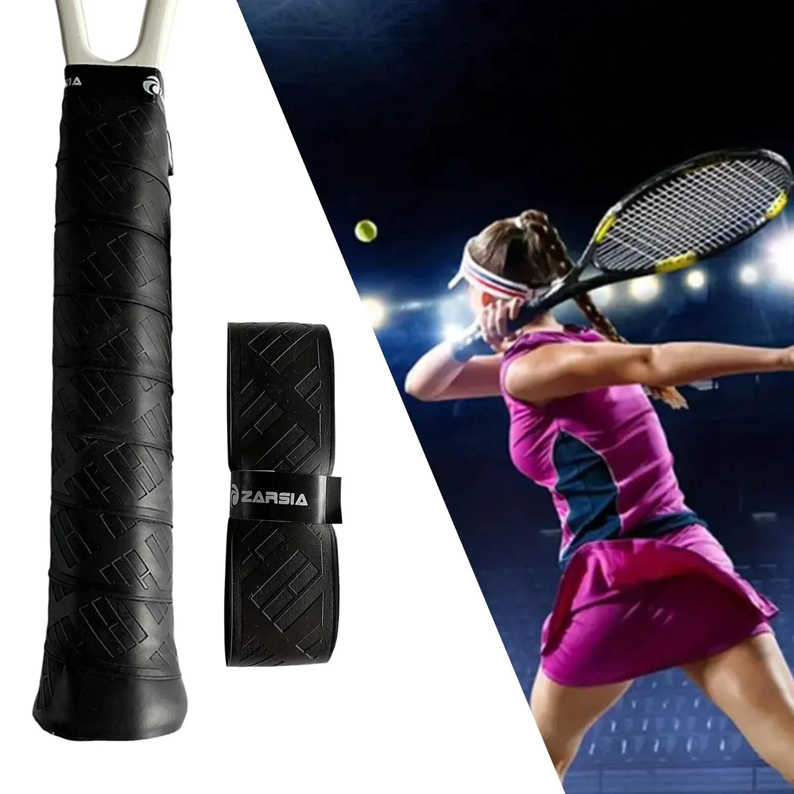 

Лента для ручки теннисной ракетки, легко на ветру, впитывающая пот, замена, подходит для уличной игровой площадки, тренажерного зала