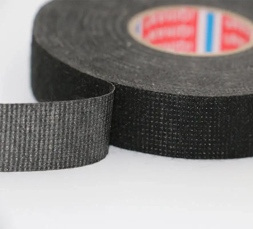 Automotive General-purpose Felt with Flannel Tape, Car Anti-shake and Anti-noise Universal Self-adhesive Black Flannel Cloth