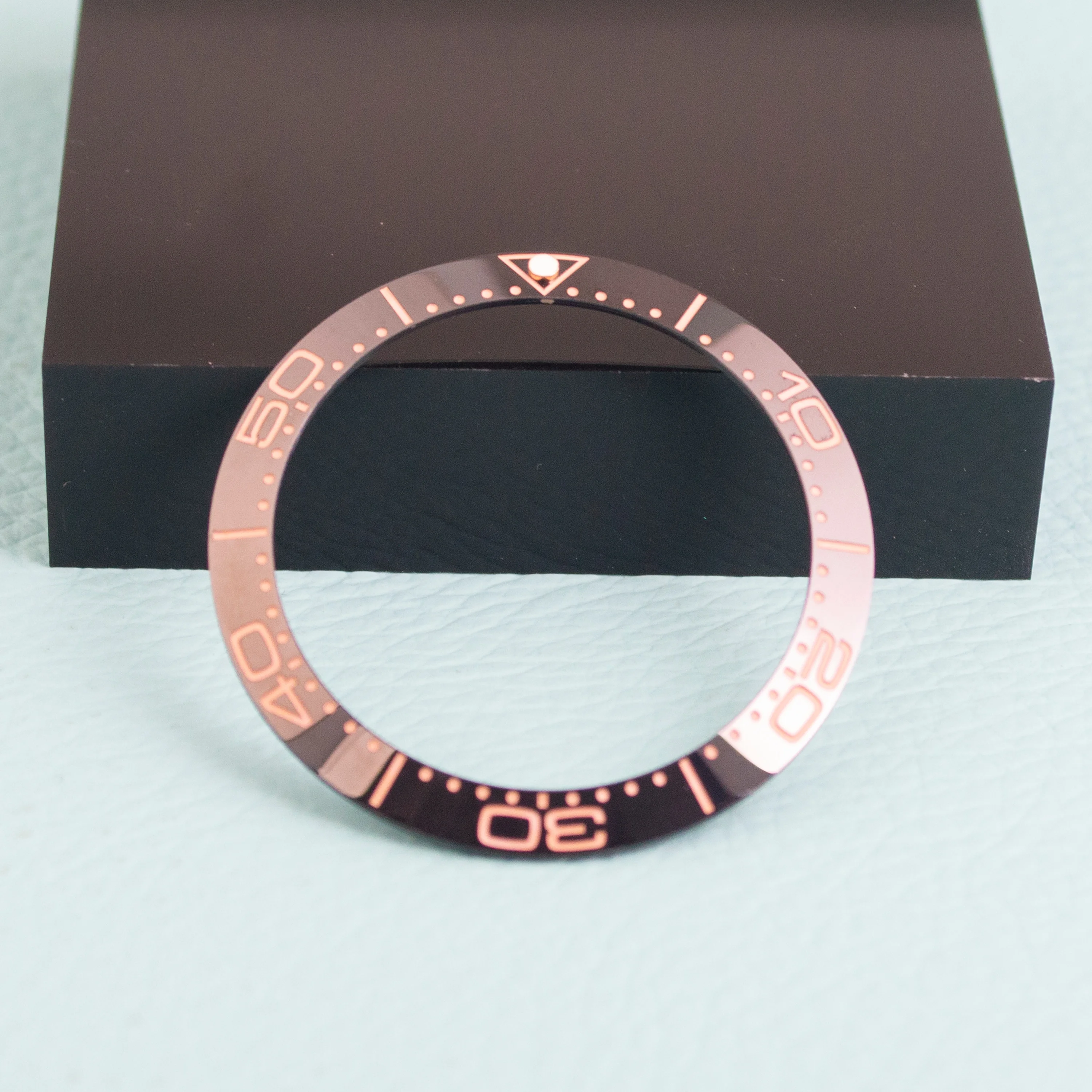 

38MM Watch Bezel Ceramic Seamaster 300 Bezel Insert Ring Numberals Watch Parts for Mod Accessories Replacements Repair Tools