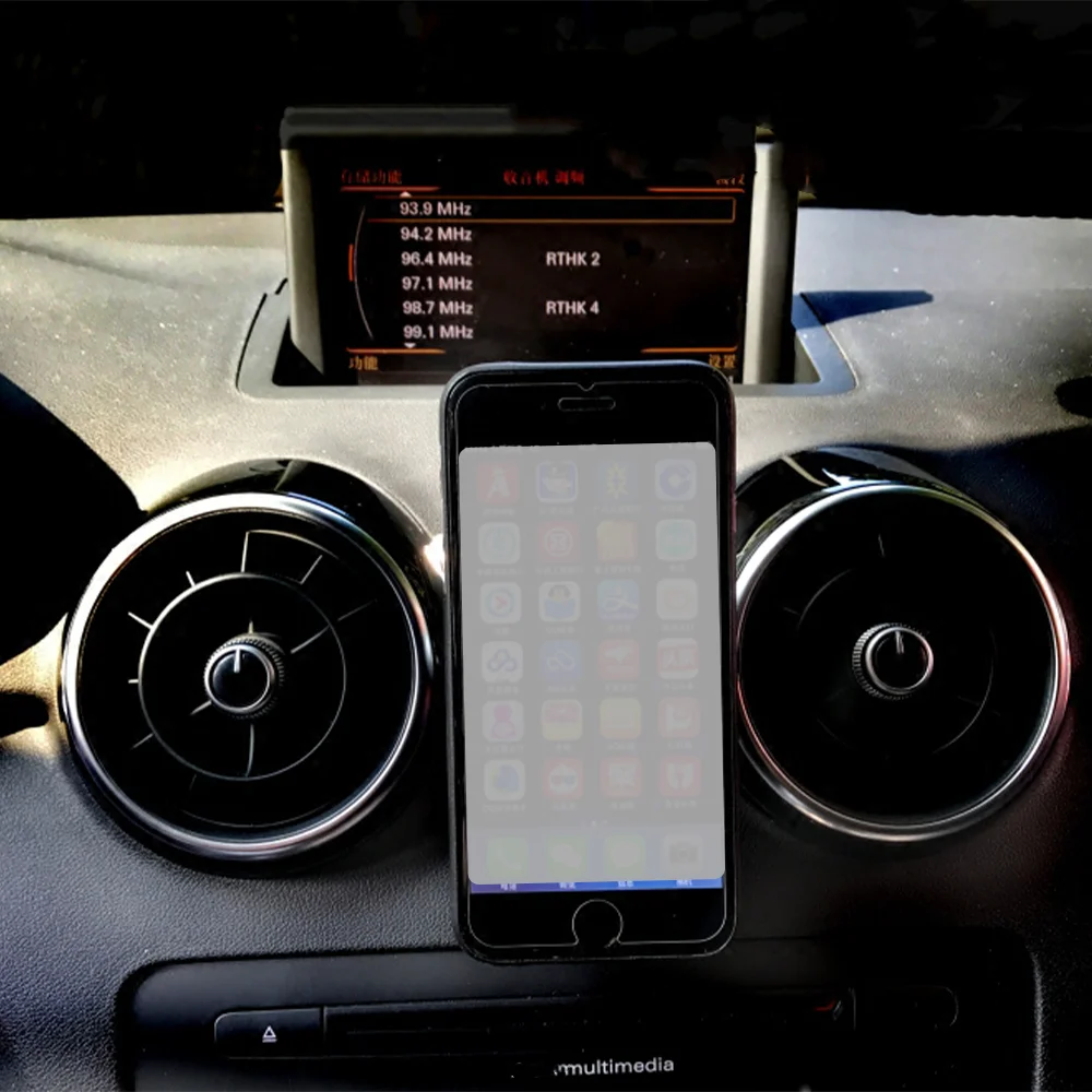 For Audi A1 2010-2018 Car Phone Holder Air Vent Mount Magnetic Bracket Rotatable GPS Stand Support Mobile Car Accessories