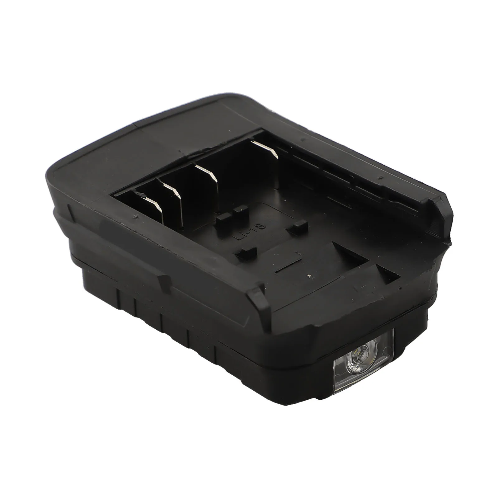 

2 X USB 5Vdc 2A Battery Adapter Dual USB Output Overcharge Protection USB Charging Function Flashlight Feature