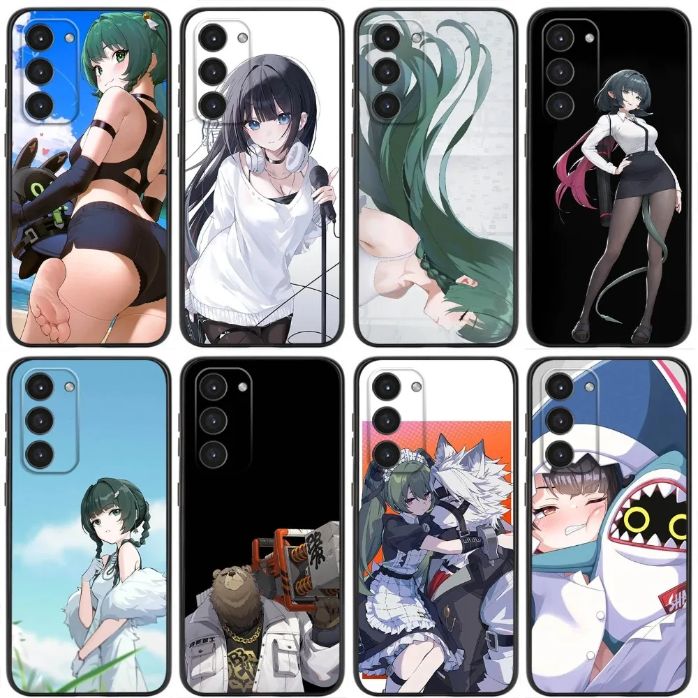 

Z-Zenless Zones Zero Phone Case For Samsung Galaxy A20,A21s,A22,A31,A32,A52,A53,A72,73,A80,A91 Soft Liquid Silicone Black Cover