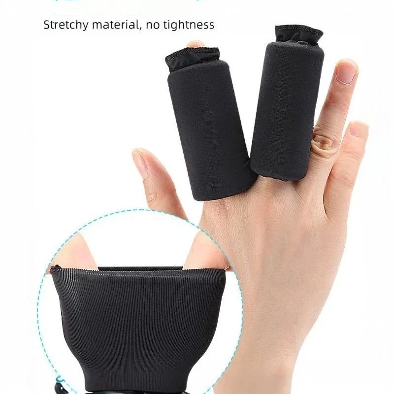 1/2Pcs Flexible Gel Finger Sleeves Hot Cold Compress Wrap Soft Ice Sleeve for  Sports  Recovery