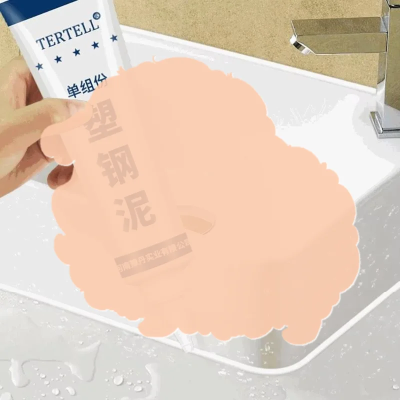 Plastic Steel Waterproof Clay Glue Anti-Leak Caulking Agent for Kitchen Bathroom Shower Tile Gap Home Repair Use