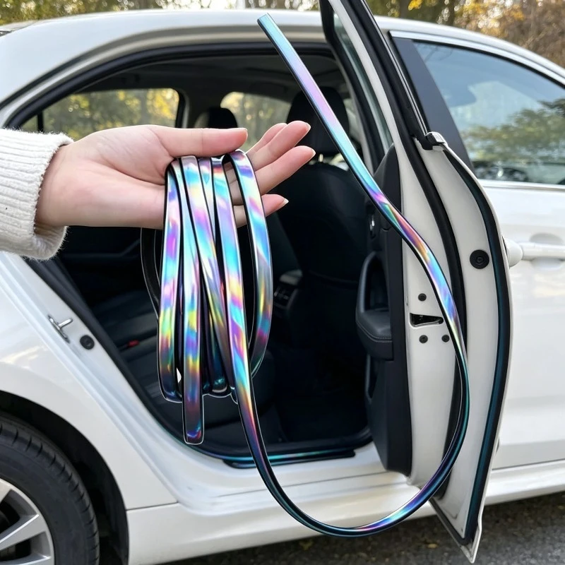 Colorful Car Moulding Trim Seal Strip Universal Anti Scratch Door Edge Guard For Door Hood Trunk Protection