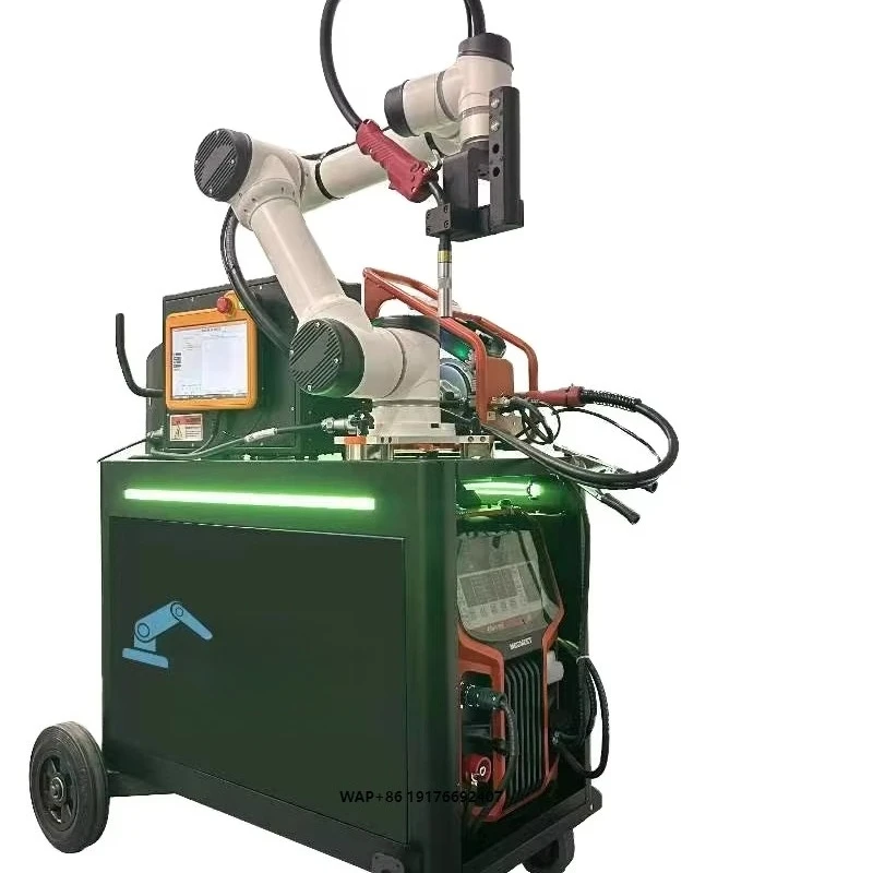 Portable Autonomous Mobile Welding Trolley 6-Axis Collaborative Robot for Carbon Steel Stainless Steel & Iron Welding