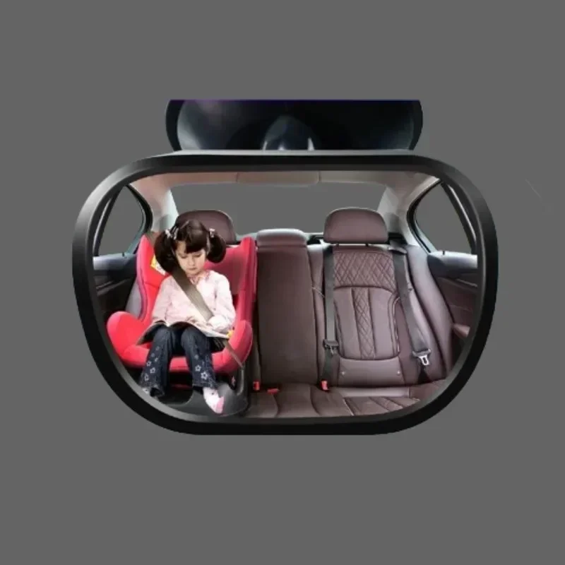 Espejo retrovisor auxiliar de seguridad para bebé, Monitor de seguridad para asiento trasero automático para niños, cuidado infantil, espejo ciego