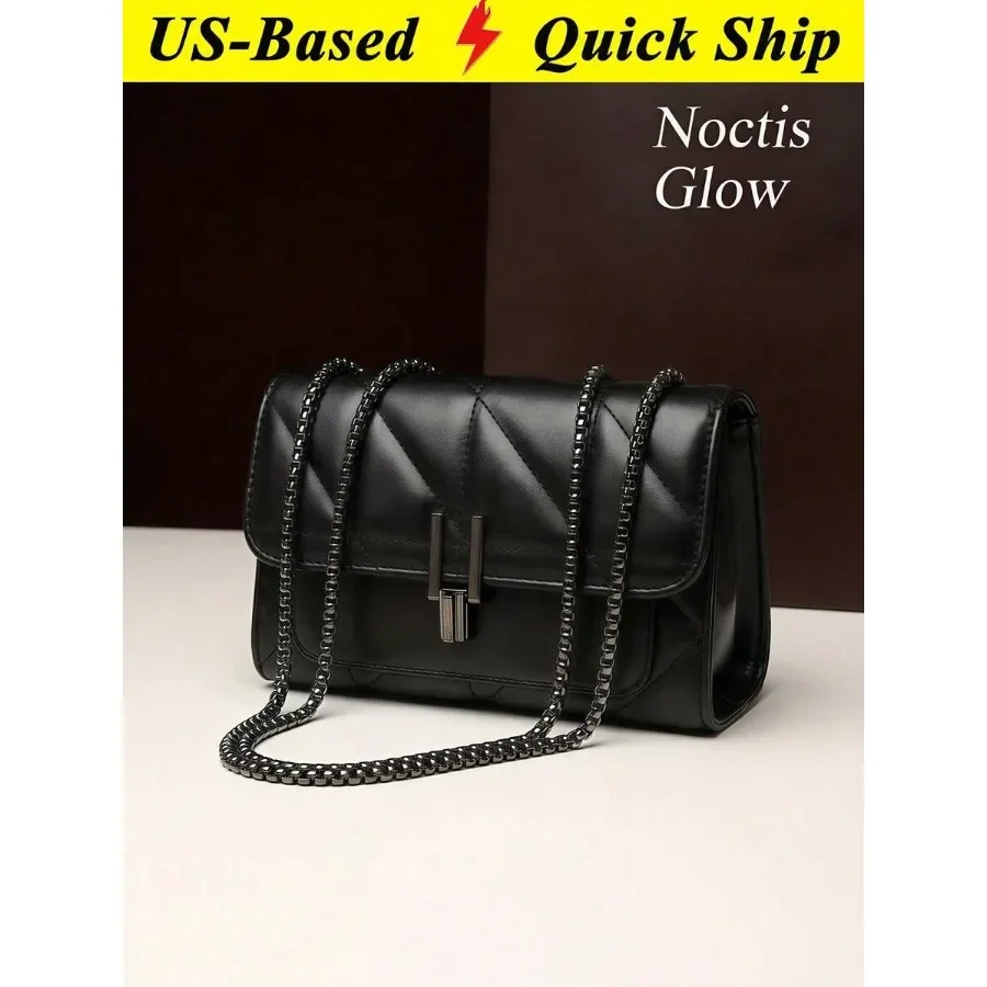 New Style Fashionable Crocodile Print Crossbody Bag Gradient Crocodile Print Small Square Bag Python Scale Printed Shoulder Bag