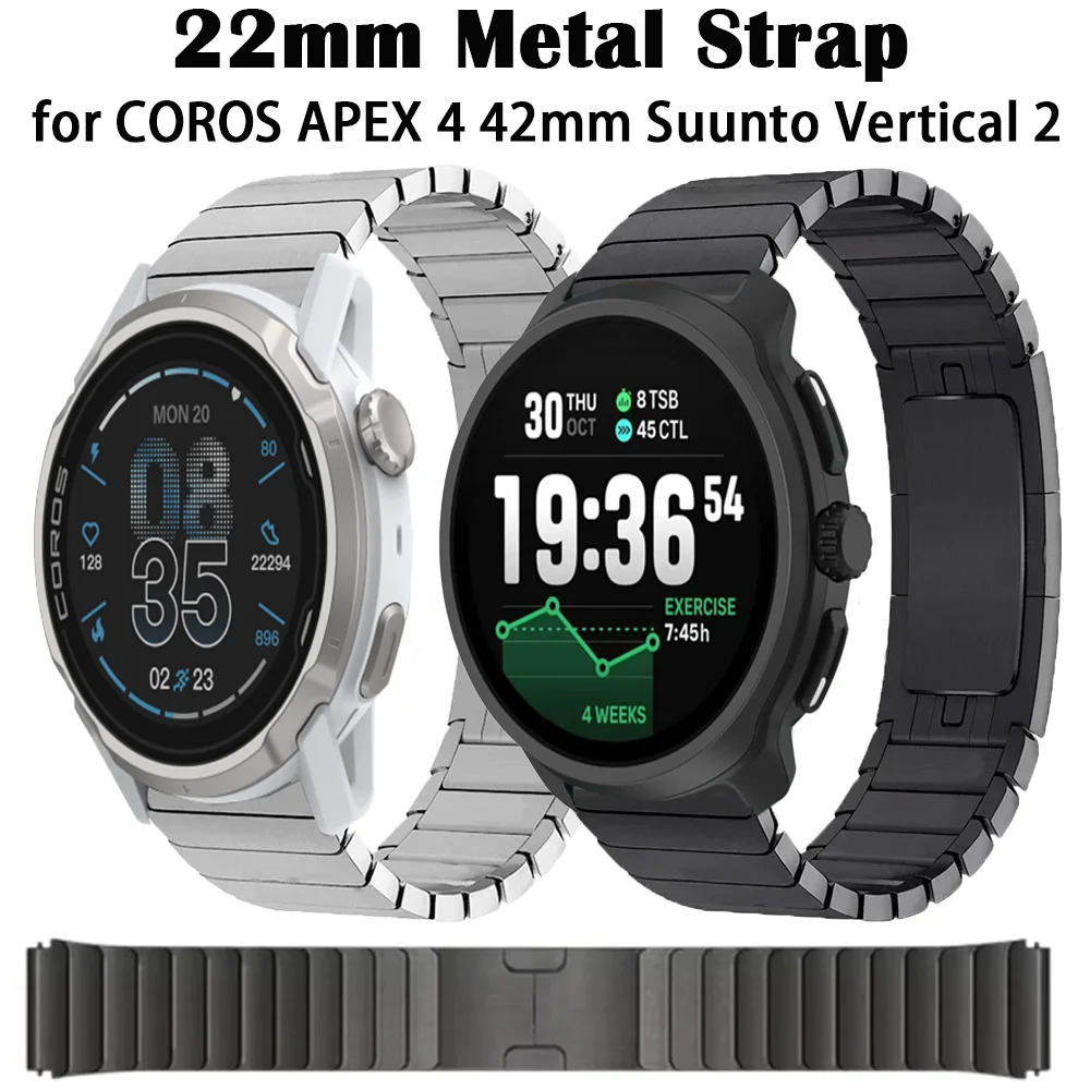 22Mm Metal Strap Fo…