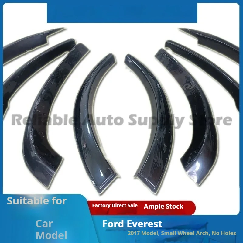 عجلة صغيرة قوس تقليم لفورد ايفرست 2017 سيارة درابزين الحرس غير الرادار ثقب أنيق دائم حماية عجلة قوس منصات