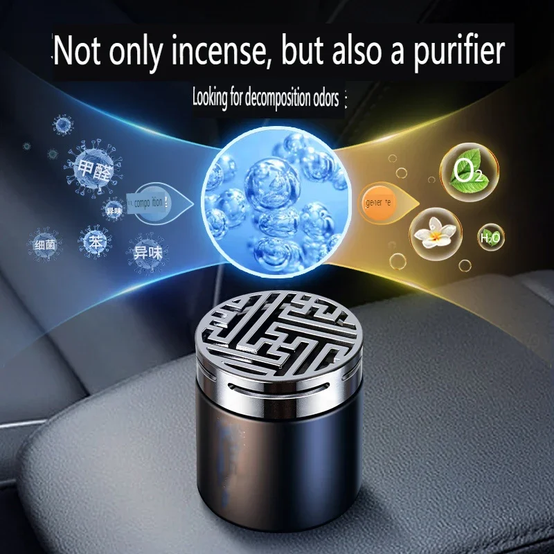 2024 Car Men and Women Air Freshener Purifier Perfume Lasting Diffuser At High-grade Decoration Atomizing Interior Accessories