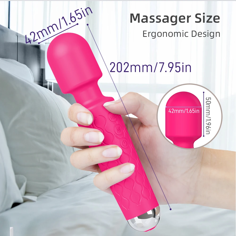 20 Speed Vibrator Sex Toys for Woman Dildo Magic Wand Anal Clitoris Stimulator Wireless Vibrator Female Masturbator Sexy Toys 18