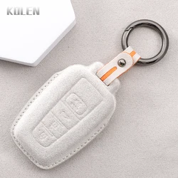 Car Remote Key Case Cover For Toyota Prius Camry Corolla CHR C-HR RAV4 Land Cruiser Prado 2 3 4 Button Leather Fob Accessories