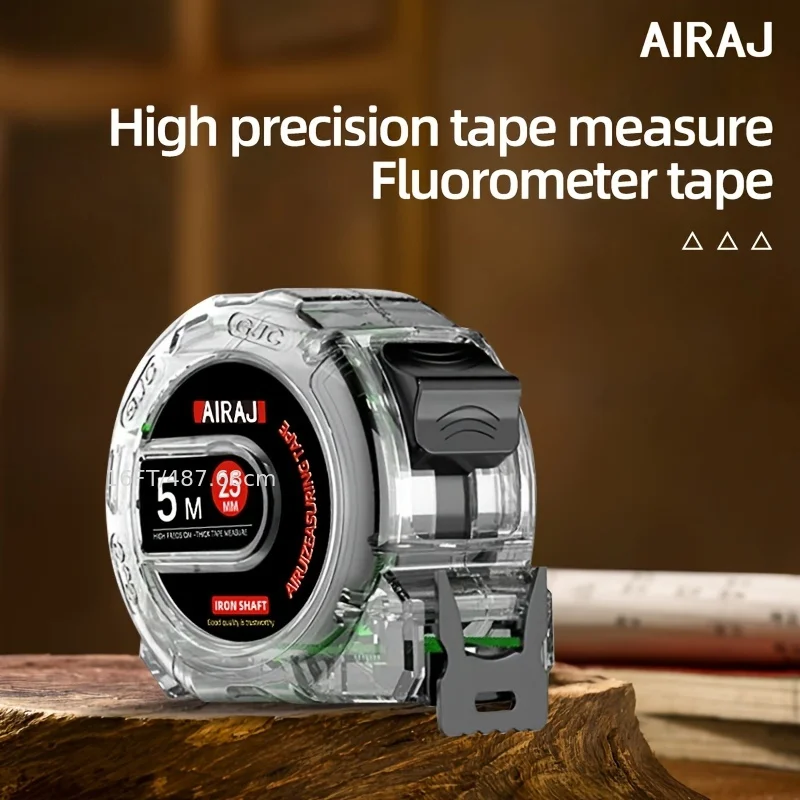 أداة قياس سهلة القراءة ومضادة للسقوط ومقاومة للاهتراء من الدرجة الصناعية من AIRAJ، شريط قياس واسع وسميك