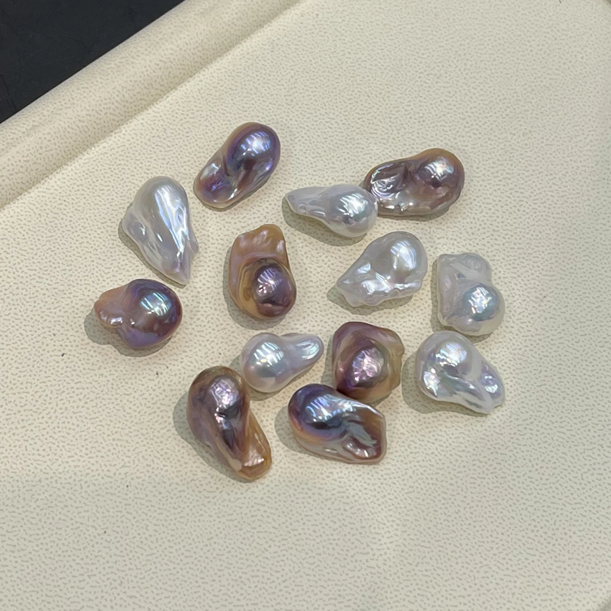 High-Quality Baroque Tail Beads Single Non-porous Natural Freshwater Pearl for Jewelry Making DIY Necklaces Earrings Accessories