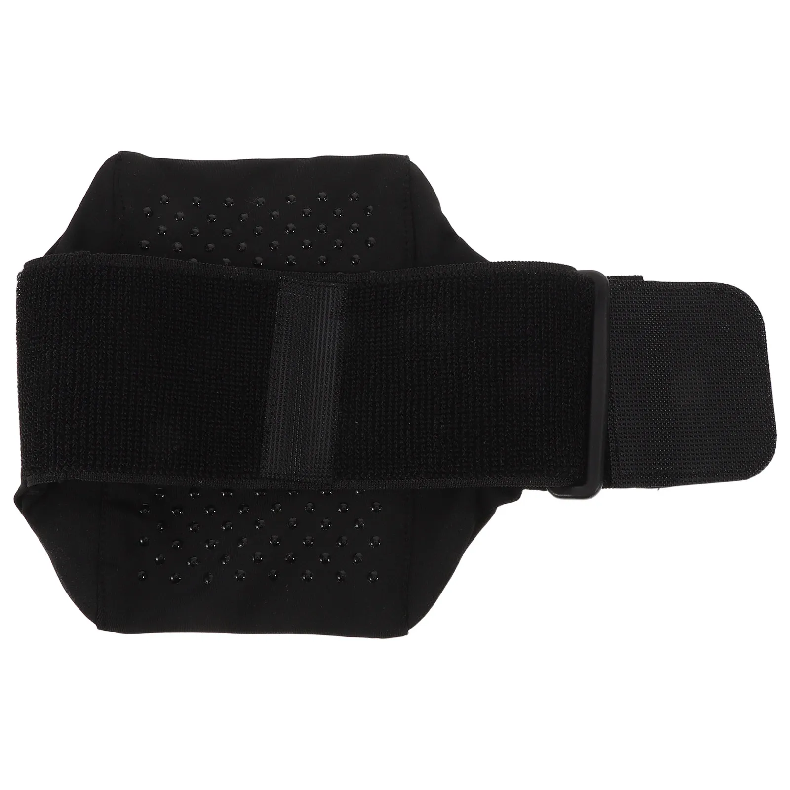 

Men's Running Belt Black Adjustable Elastic Thigh Phone Holder Sports Cell Phone Leg Band for Jogging Cycling Outdoor Workout