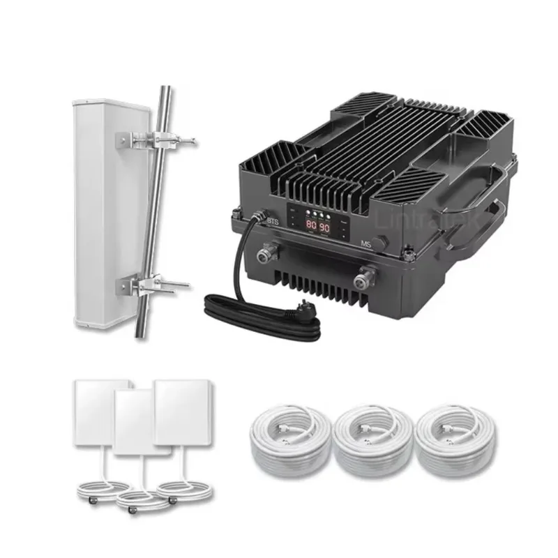 Enhance a Cellular Mobile Internet Signal Enhancer Cell Phone Enhancer Gsm Fiber Optic Signal Repeater for Building Communities