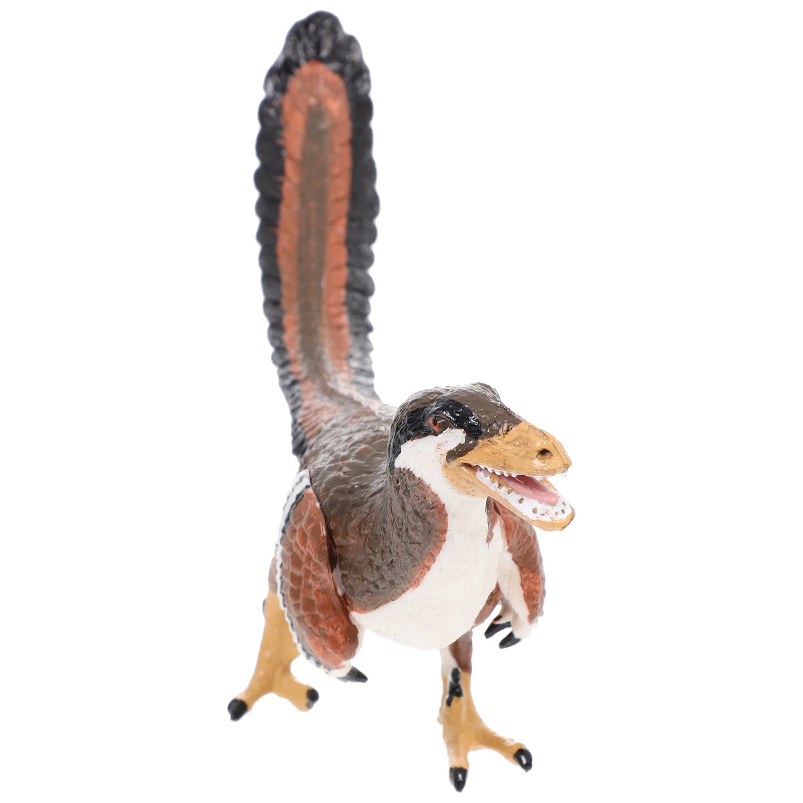 Deinonychus รุ่นตุ๊กตาไดโนเสาร์ของเล่นเด็กมินิจําลองพลาสติกรุ่นสมจริงเด็ก