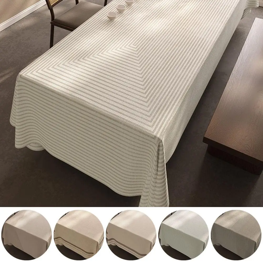 

Modern Simple Rectangular Tablecloth For Wedding Hotel Banquet Cloth Table Cover Home Decoration 130cmx160cm F5h6