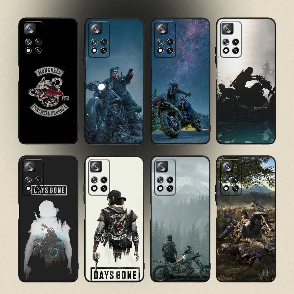 

D-Days Gone Game Phone Case For Samsung Galaxy A 91,80,73,72,53,52,51,22,5G,Plus,J,Note Soft Black Cover