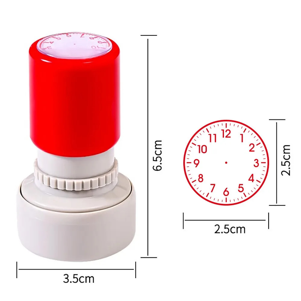 Clock Stamp Large Time Stamp Teaching Supplies Office Supplies Teacher Award Stamp Homework Time  Is Efficient