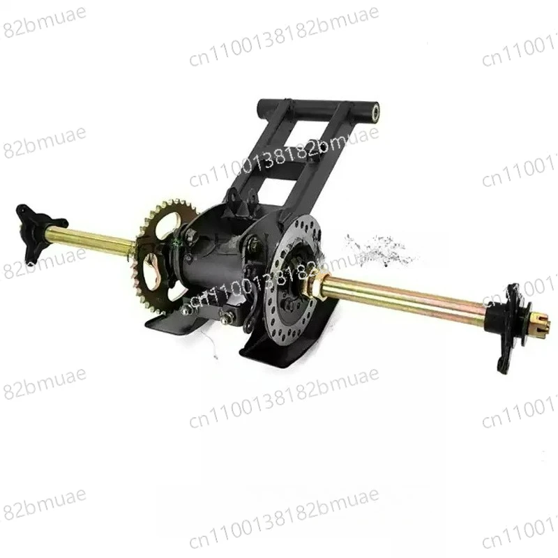 Four-wheel Motorcycle Beach Car 6/7 Inch Rear Axle Flat Fork with Rocker Arm Sprocket Disc Brake Disc