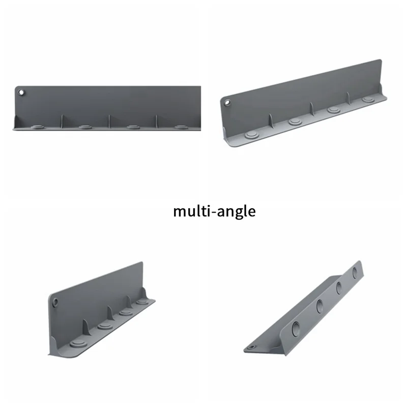 

BHBD-2PCS Брызговик для раковины с прочной присоской Силиконовый брызговик премиум-класса для раковины Серый