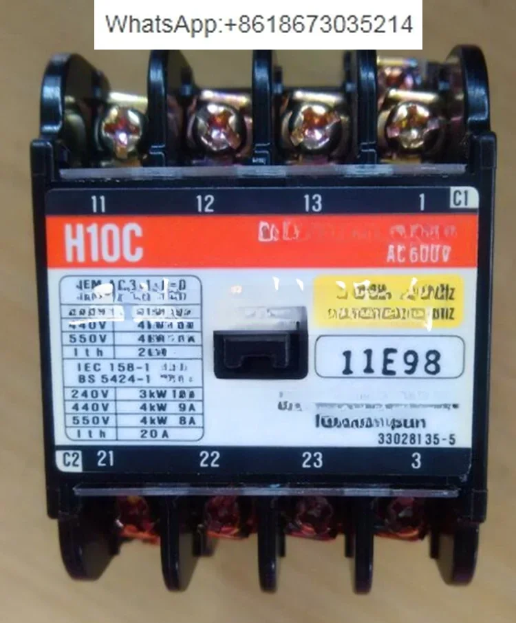 Contator h10c, ac110v220v380v