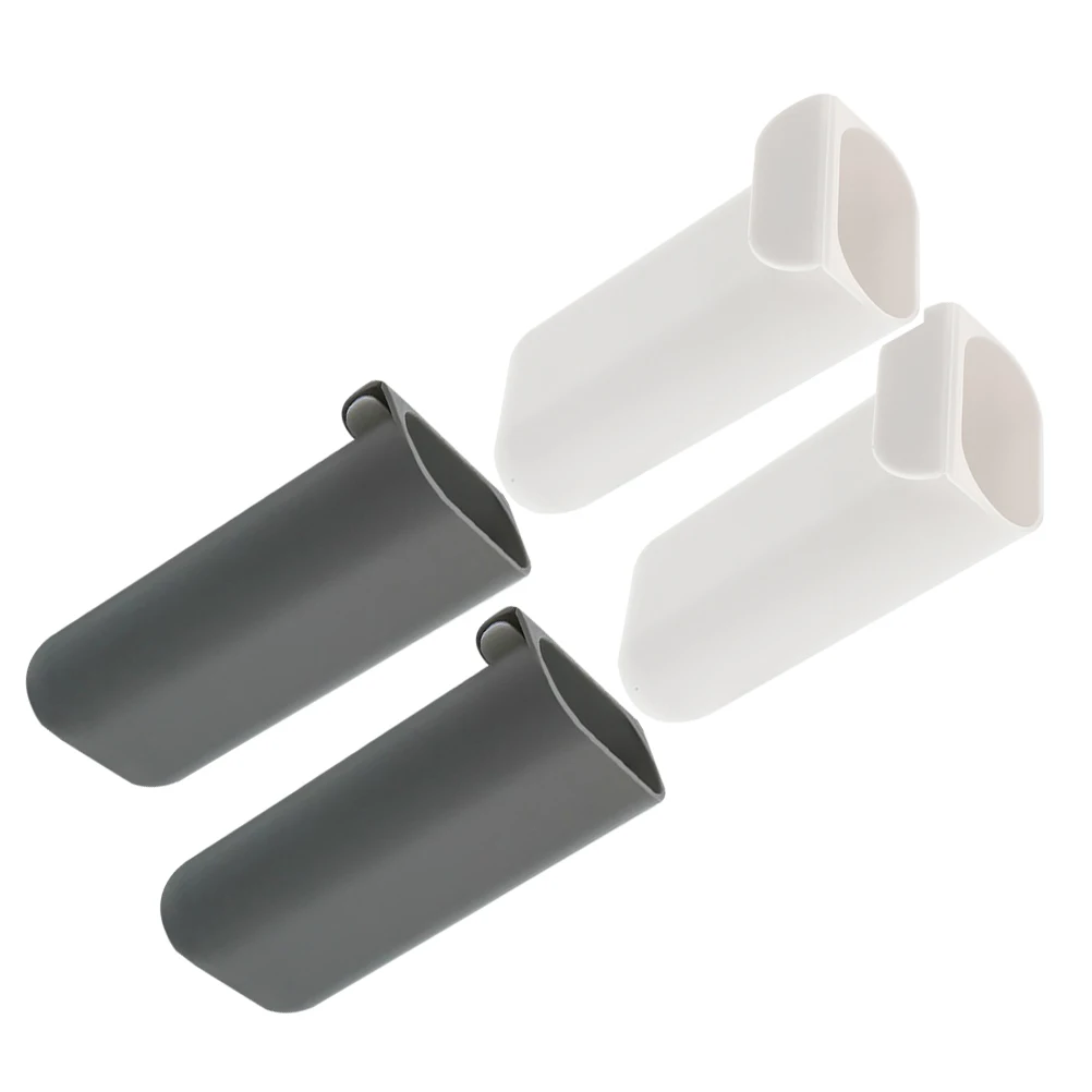 

4Pcs Multi-Function Adhesive Pen Holder Desktop Organizer Strong Stickiness Monitor Pencil Case Desk Accessory