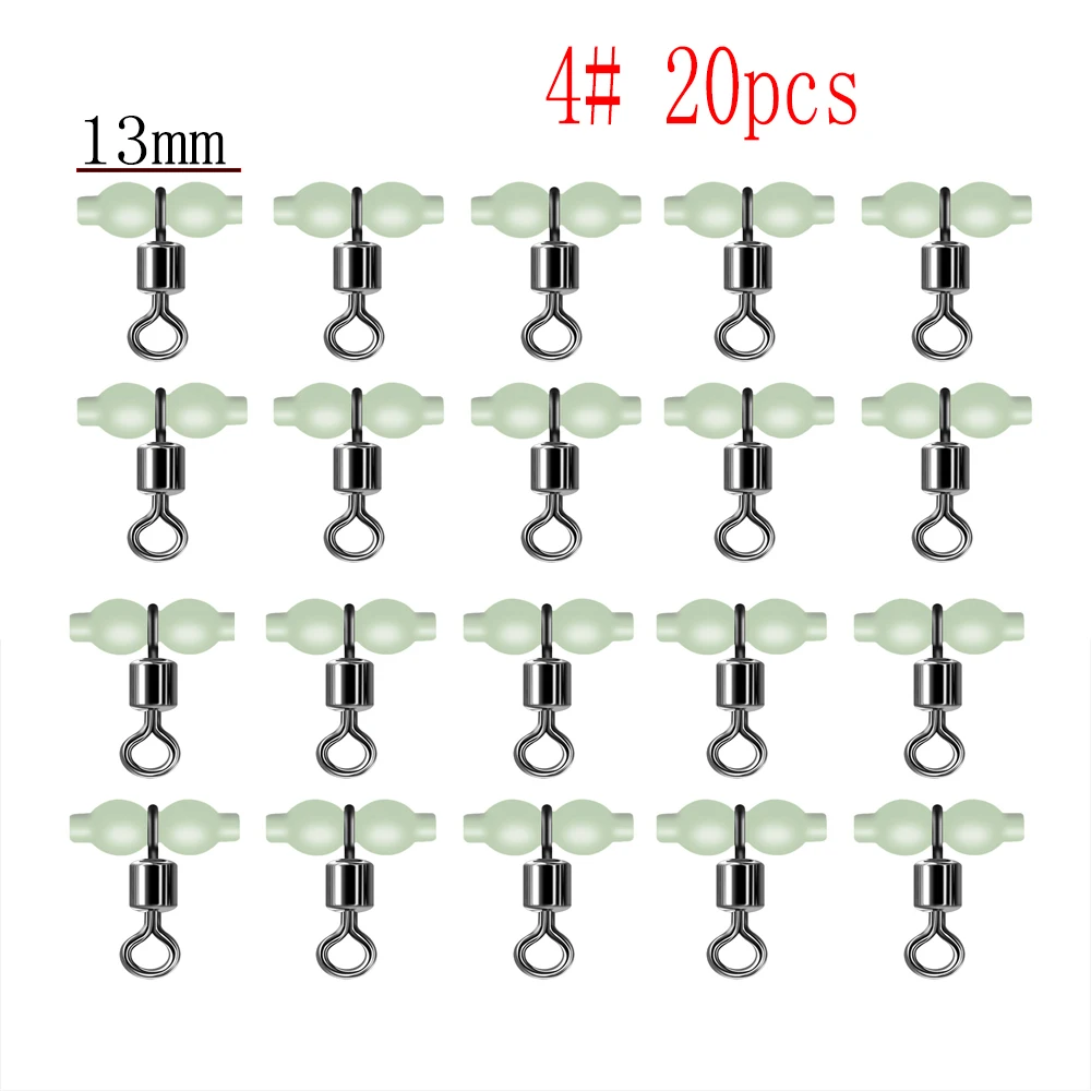 20 pièces ligne transversale lumineuse roulant pêche pivotant 3 voies ligne de pêche connecteur pivotant 18 20 pièces ligne transversale lumineuse roulant pêche pivotant 3 voies ligne de pêche connecteur pivotant 18