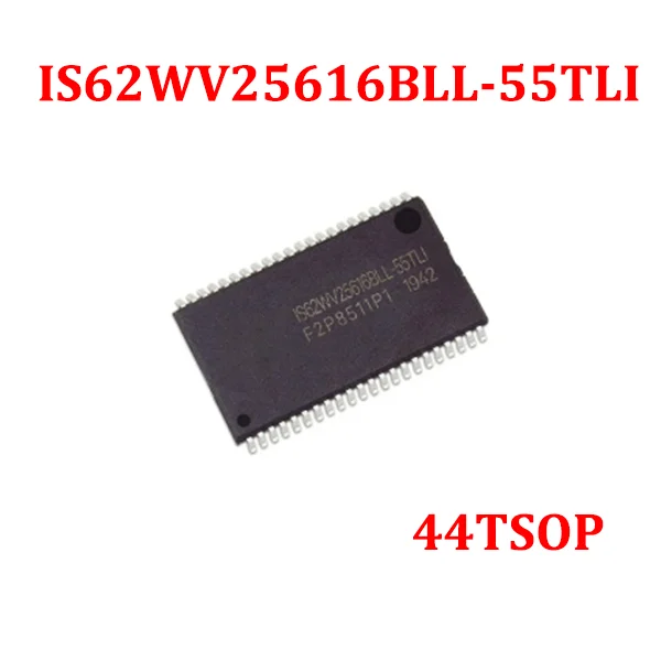 5PCS/10PCS/50PCS/100PCS IS62WV25616BLL-55TLI IC SRAM 4MBIT PARALLEL 44TSOP II Brand New Original IC Chip