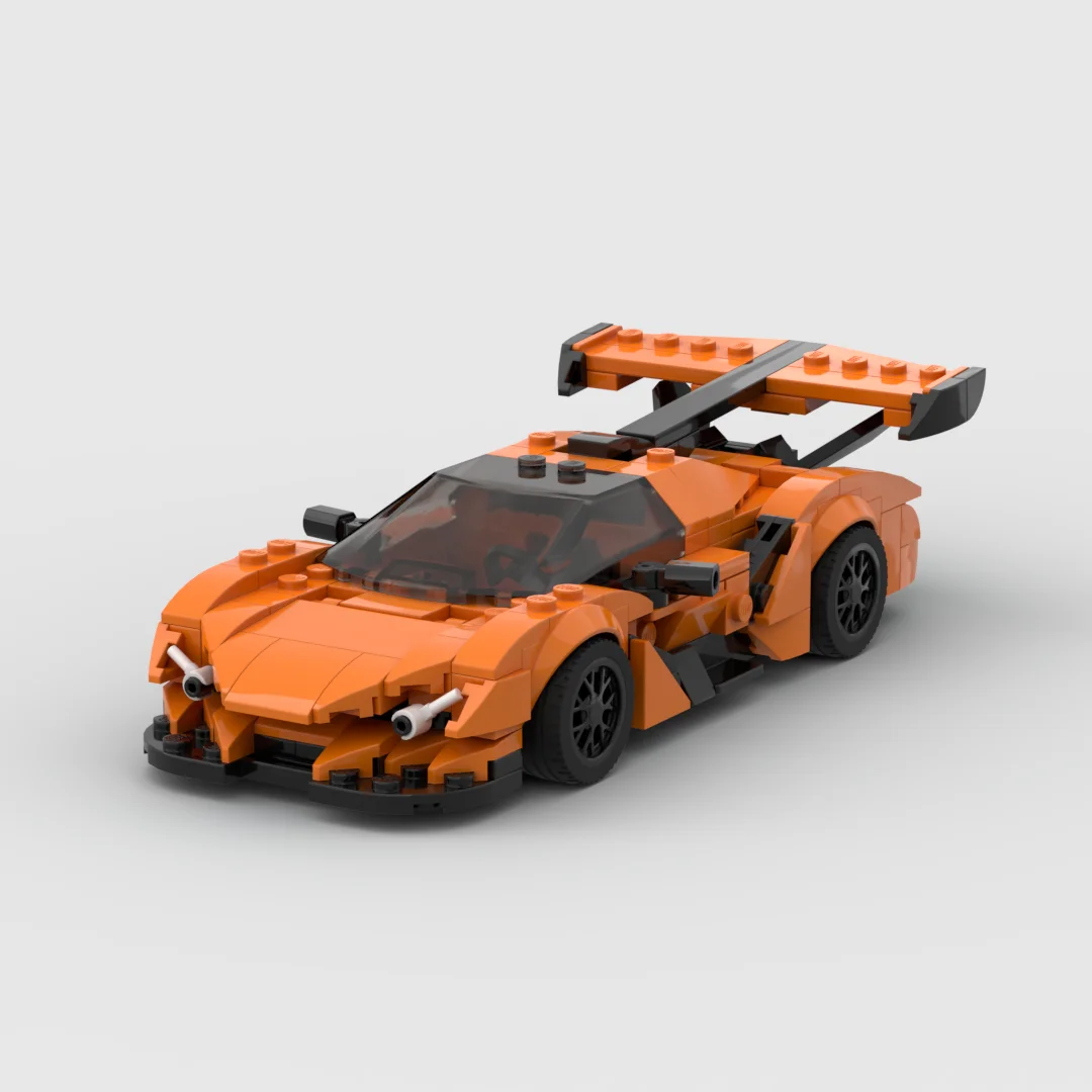 MOC-78010 299pcs Apollo IE /EVO racing sports car Vehicle Speed Champion Racer Building Blocks Brick Creative Garage Toys