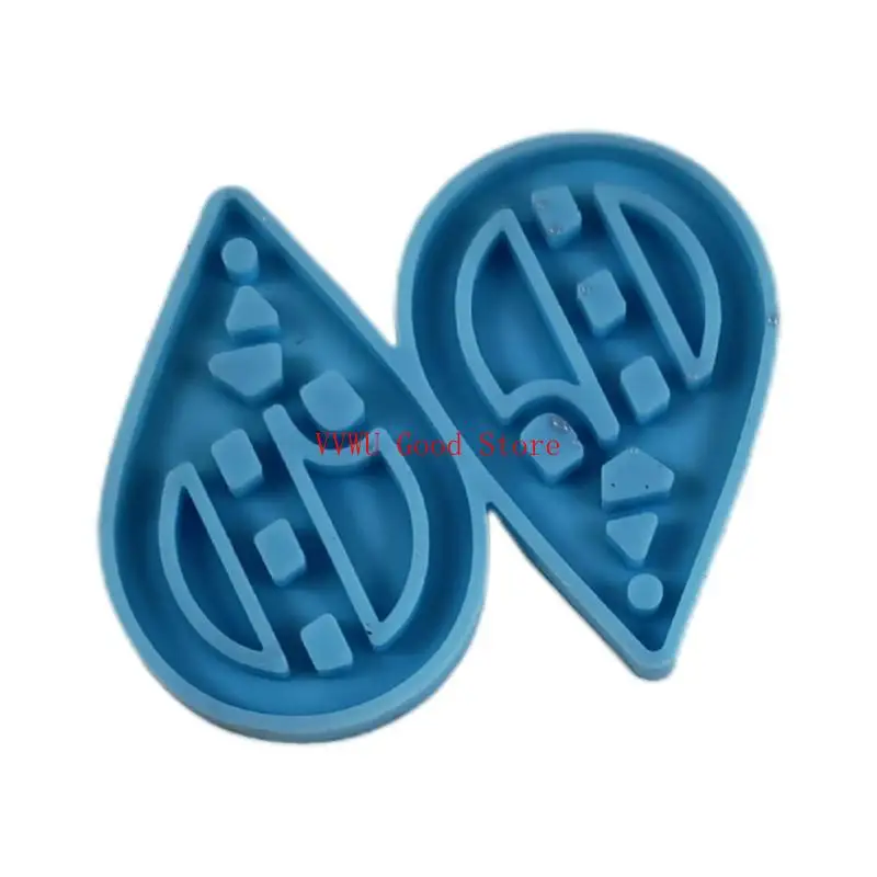 

Christmas Earrings Epoxy Resin Mold Ear Drop Dangler Pendants Silicone Mould DIY Crafts Jewelry Necklace Casting Tools