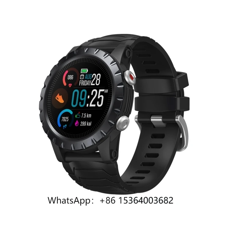 

TJXL-Fast Dispatch Zeblaze Stratos GPS 1.32 Inch 50m Waterproof Smart Watch Support Sleep Monitor / Heart Rate Monitor